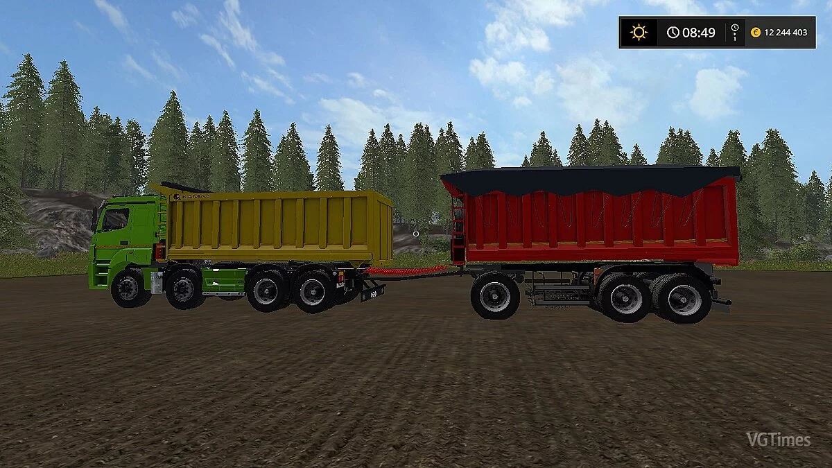 Farming Simulator 17 — КАМАЗ-40С V1.1