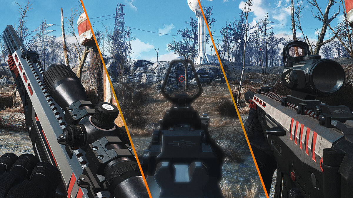 Fallout 4 — Модульная винтовка "Фактор" [1.3]