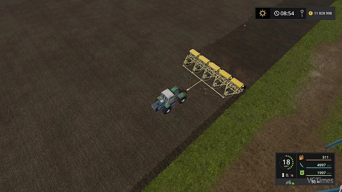 Farming Simulator 17 — Сеялка зерновая стерневая [0.1]