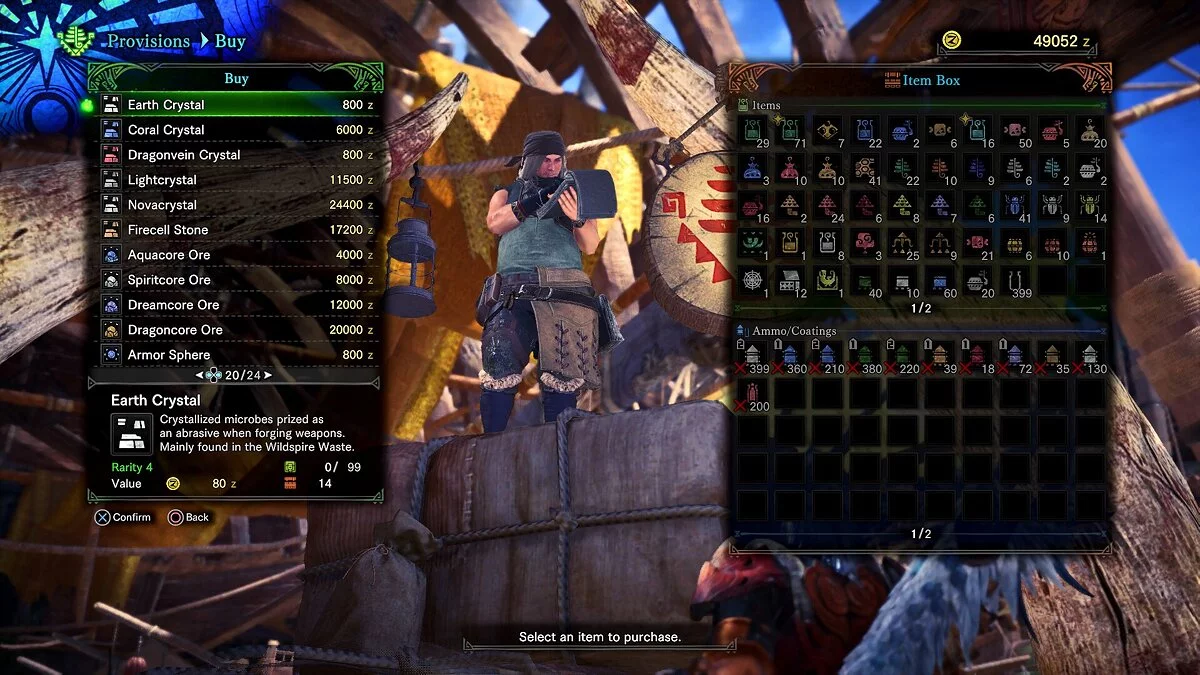 Monster Hunter: World — Все вещи из игры в магазине (ALL Items in Shop) [1.0]