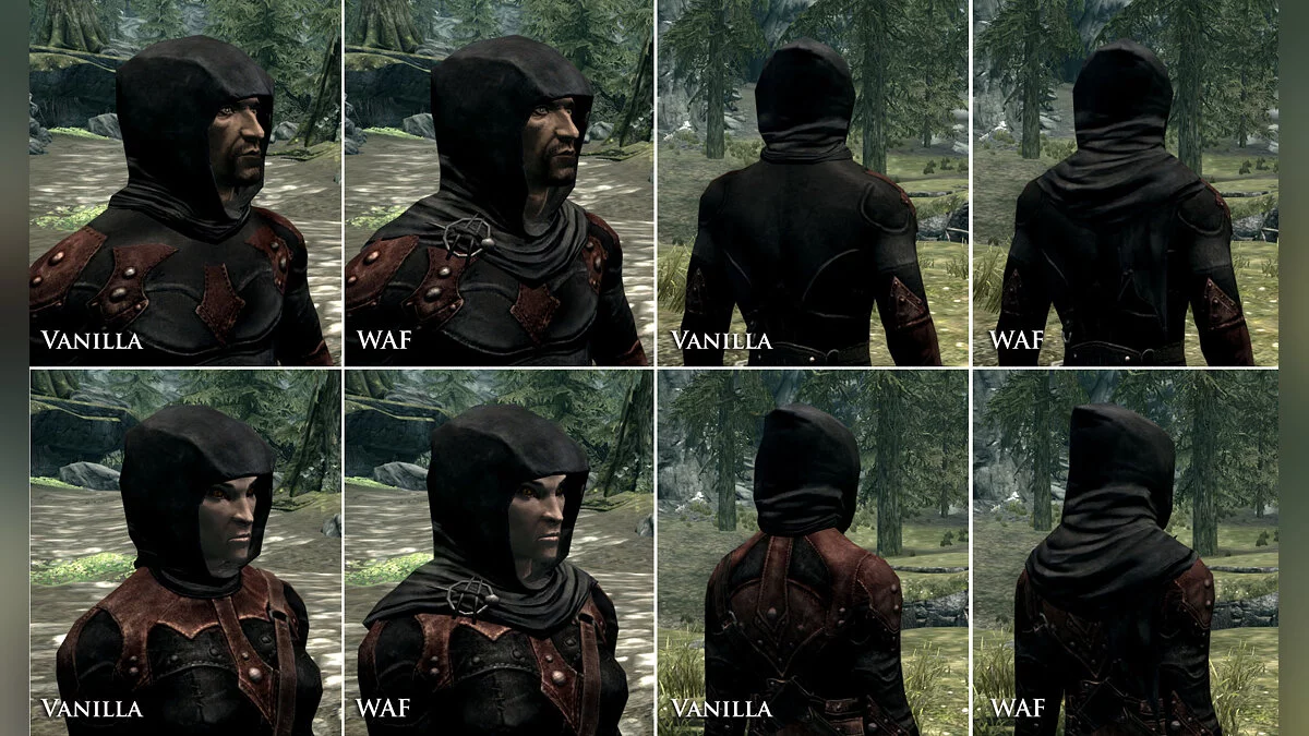 Elder Scrolls 5: Skyrim Special Edition — Исправление отображения снаряжения (Weapons Armor Clothing and Clutter Fixes) [1.0.1]