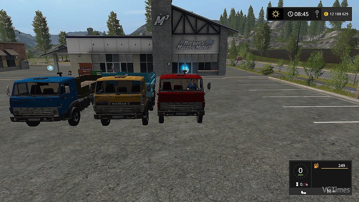 Farming Simulator 17 — Пак грузовиков КамАЗ