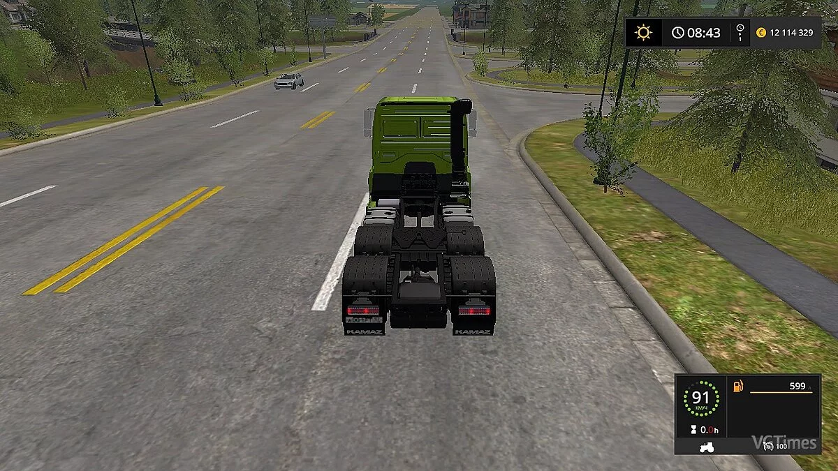 Farming Simulator 17 — КАМАЗ-65806-002-68 V2.2