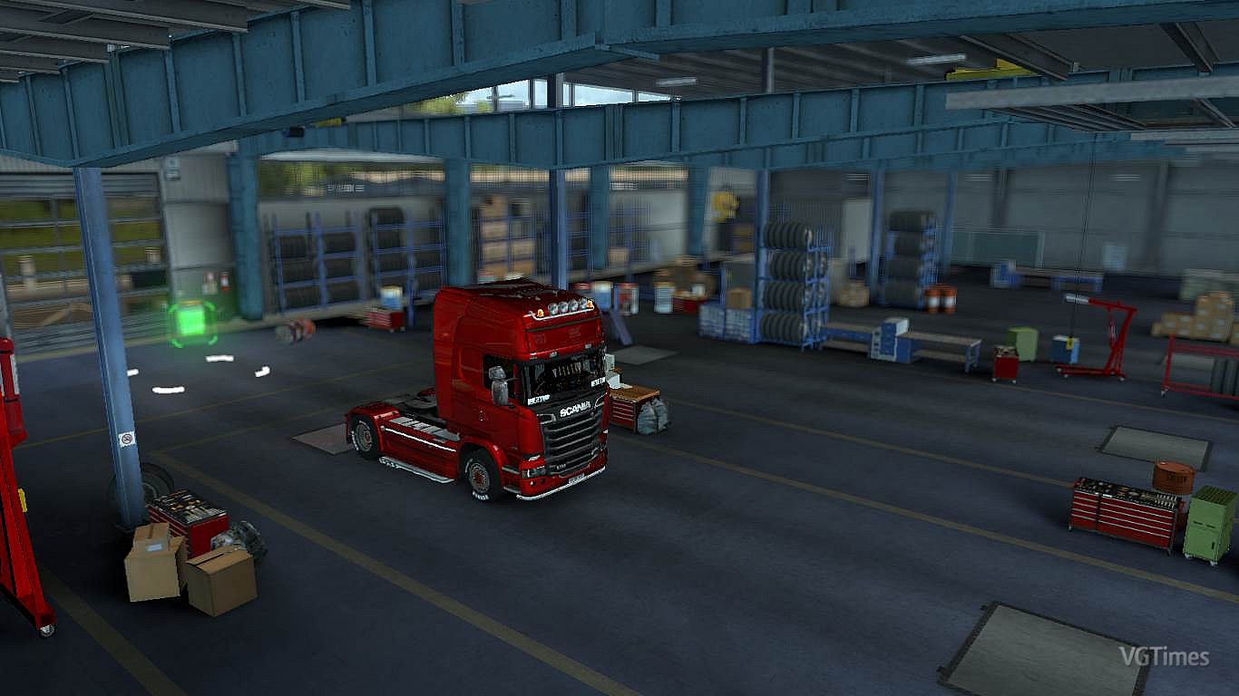 Фабрика 2 мод. Гаражи в евро трак 2. Euro Truck Simulator 2 моды гаражи 1,39. Етс 2 размещение всех гаражей. Етс 2 мод на свой гараж с воротами на территории.