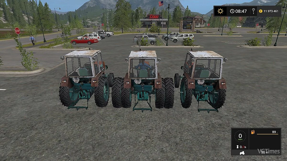 Farming Simulator 17 — ЮМЗ-6КЛ (Бирюзовый) V1.0