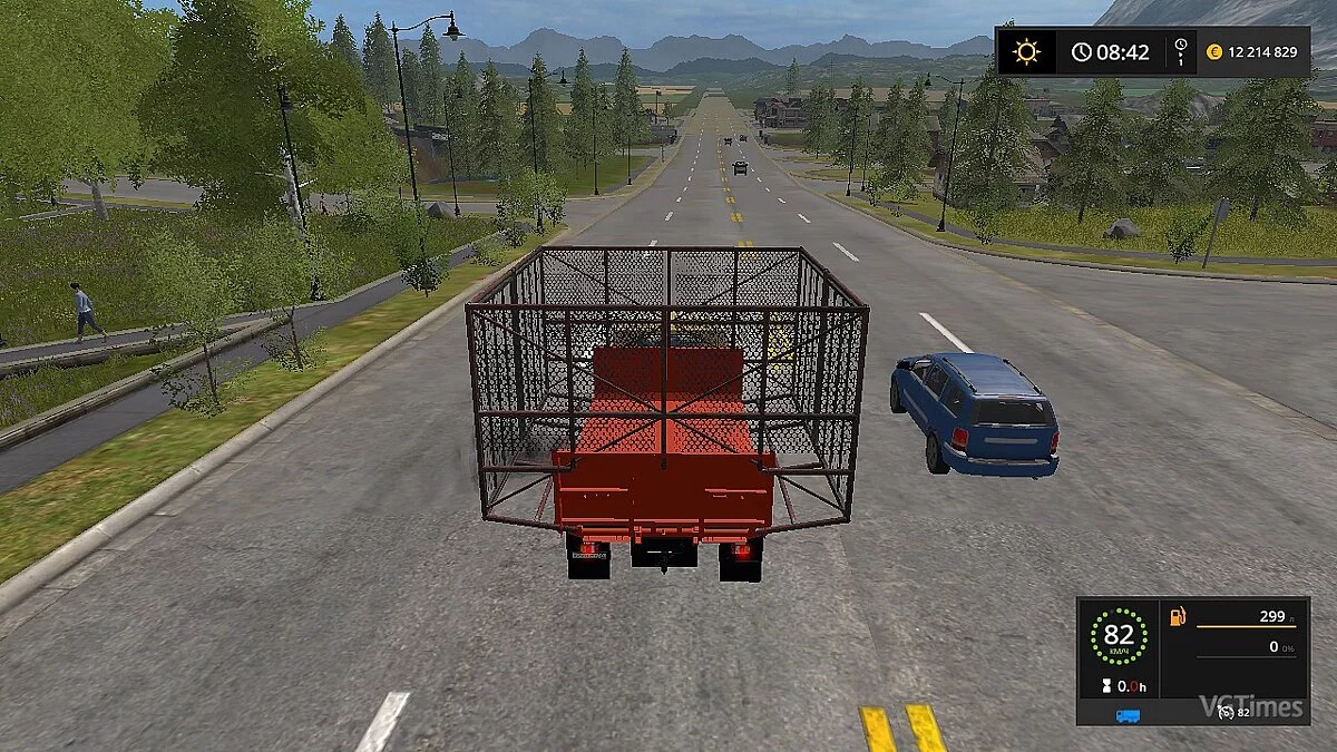 Farming Simulator 17 — Урал-5557 Сеновоз v 1.0