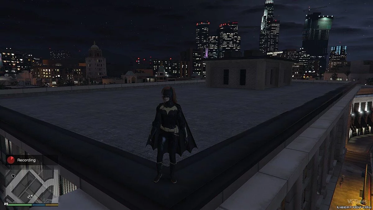 GTA 5 — Бэтгёл из Batman Arkham Knight