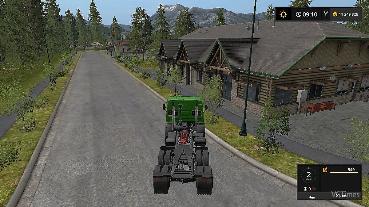 Farming Simulator 17 — Автомобиль КамАЗ-5410 MoreRealistic [1.0]