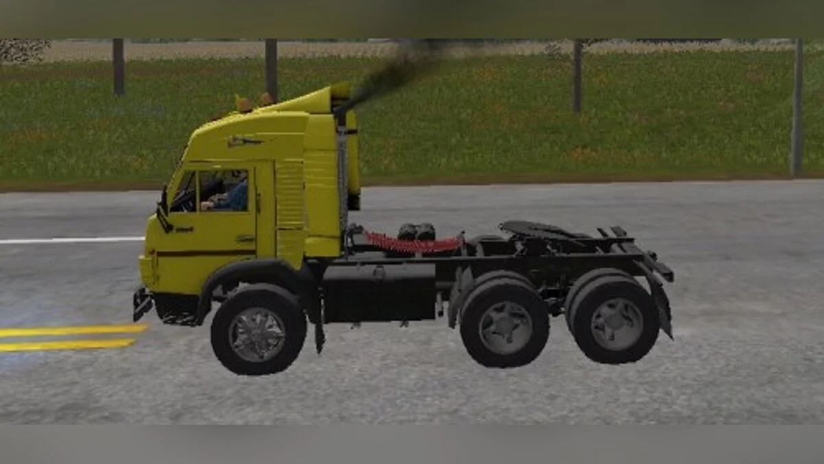 Farming Simulator 17 — Автомобиль КамАЗ-5410 MoreRealistic [1.0]