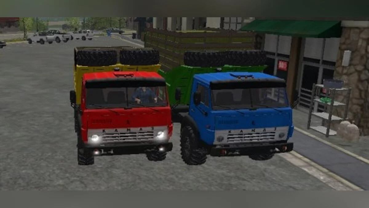 Farming Simulator 17 — Самосвал КамАЗ-43101 MoreRealistic [1.0]