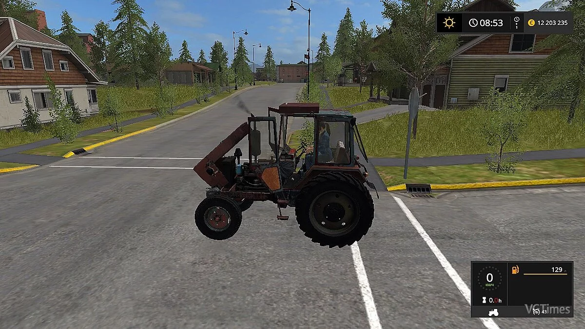 Farming Simulator 17 — ЮМЗ-6 Old V2.0