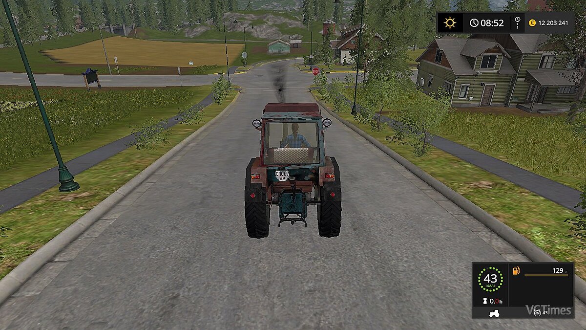 Farming Simulator 17 — ЮМЗ-6 Old V2.0 / Транспорт / Моды и скины