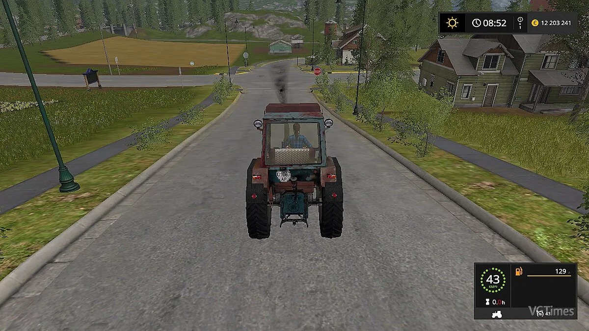 Farming Simulator 17 — ЮМЗ-6 Old V2.0
