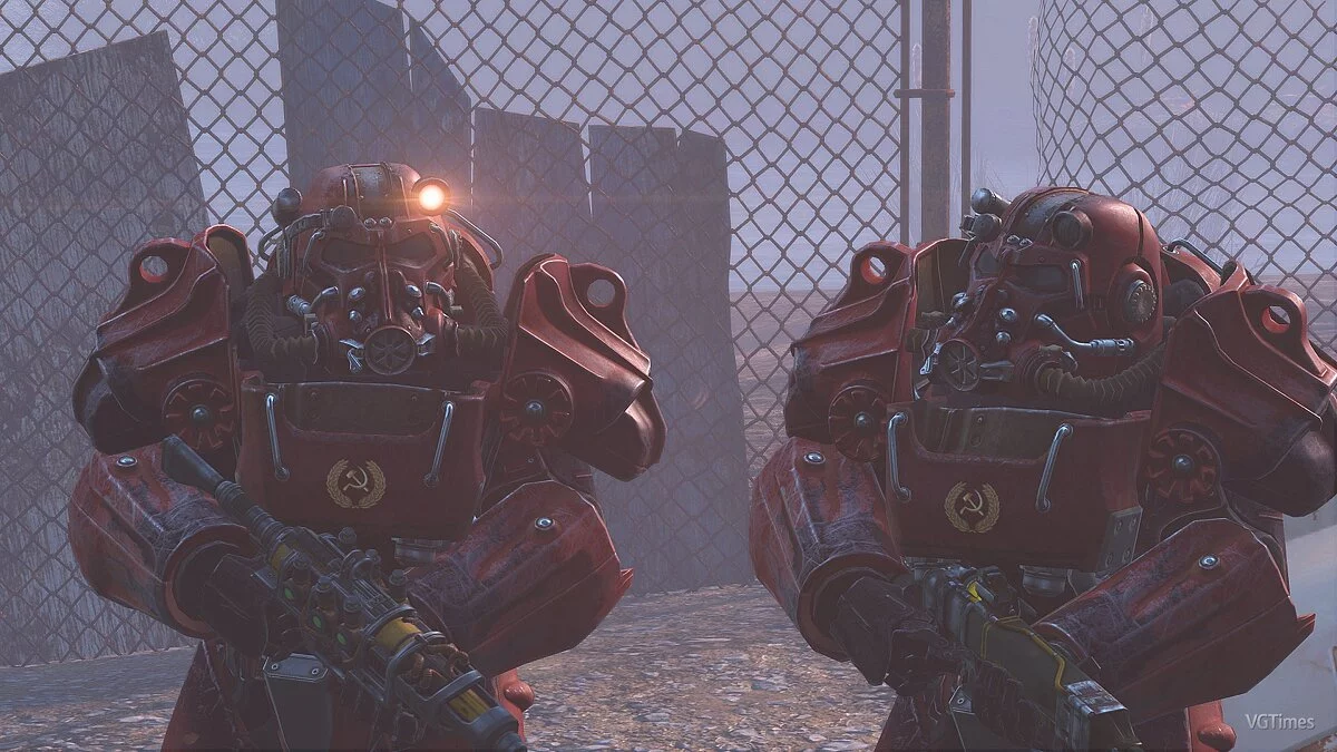 Fallout 4 — Окраска T-60 под СССР