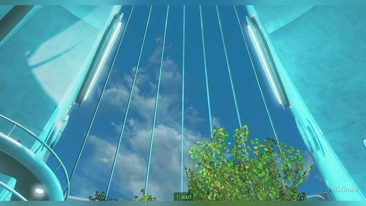 Fallout 4 — Небо в Институте