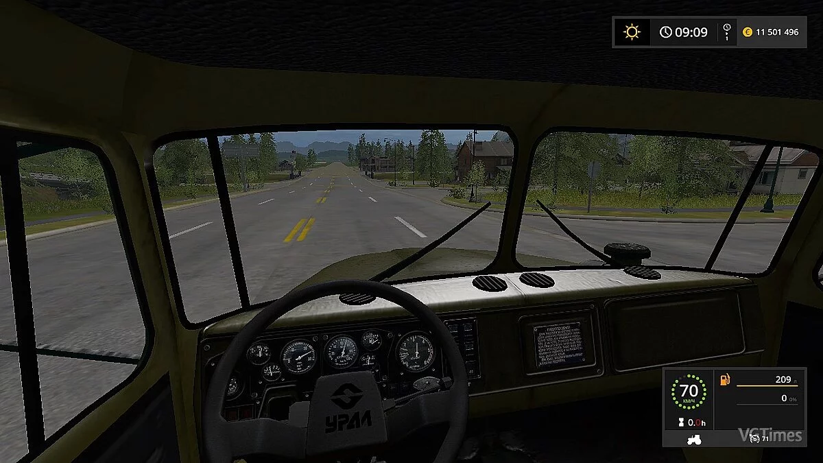 Farming Simulator 17 — УРАЛ 4320