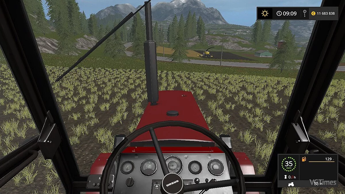 Farming Simulator 17 — Трактор Ursus 1002 [1.0]