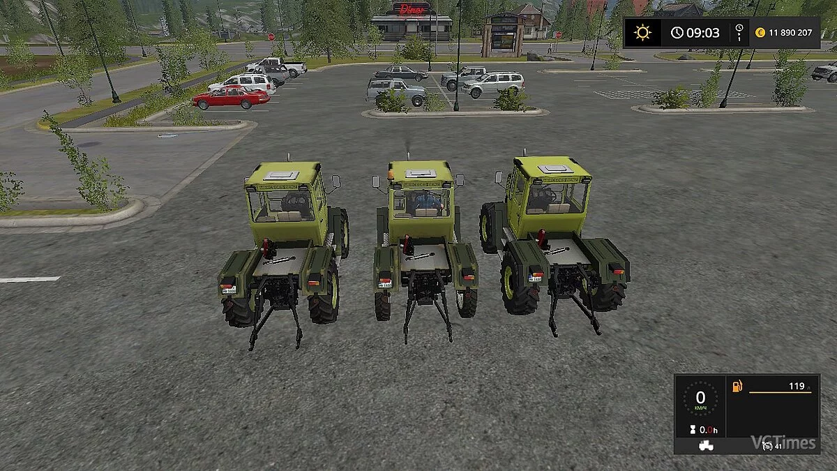 Farming Simulator 17 — Трактор Mercedes-Benz Trac 1100 [2.0]