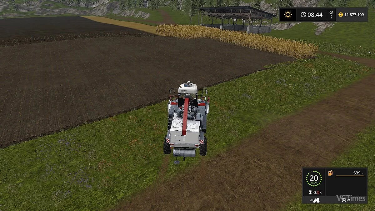 Farming Simulator 17 — Грузовик ДОН-680М + жатки [1.0]