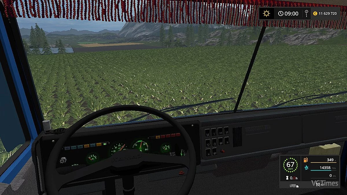 Farming Simulator 17 — Грузовик KамАЗ 55102S [1.0] (от 10.06.19)