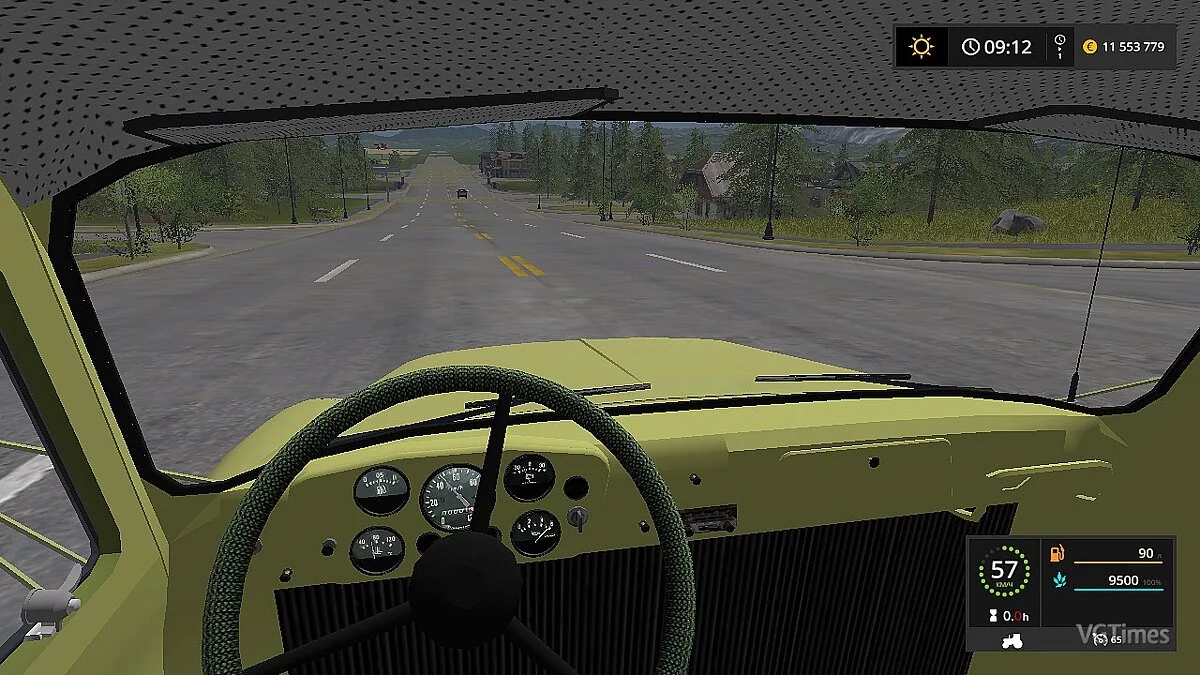 Farming Simulator 17 — Грузовик ГАЗ-52 (жёлтый) [1.0]