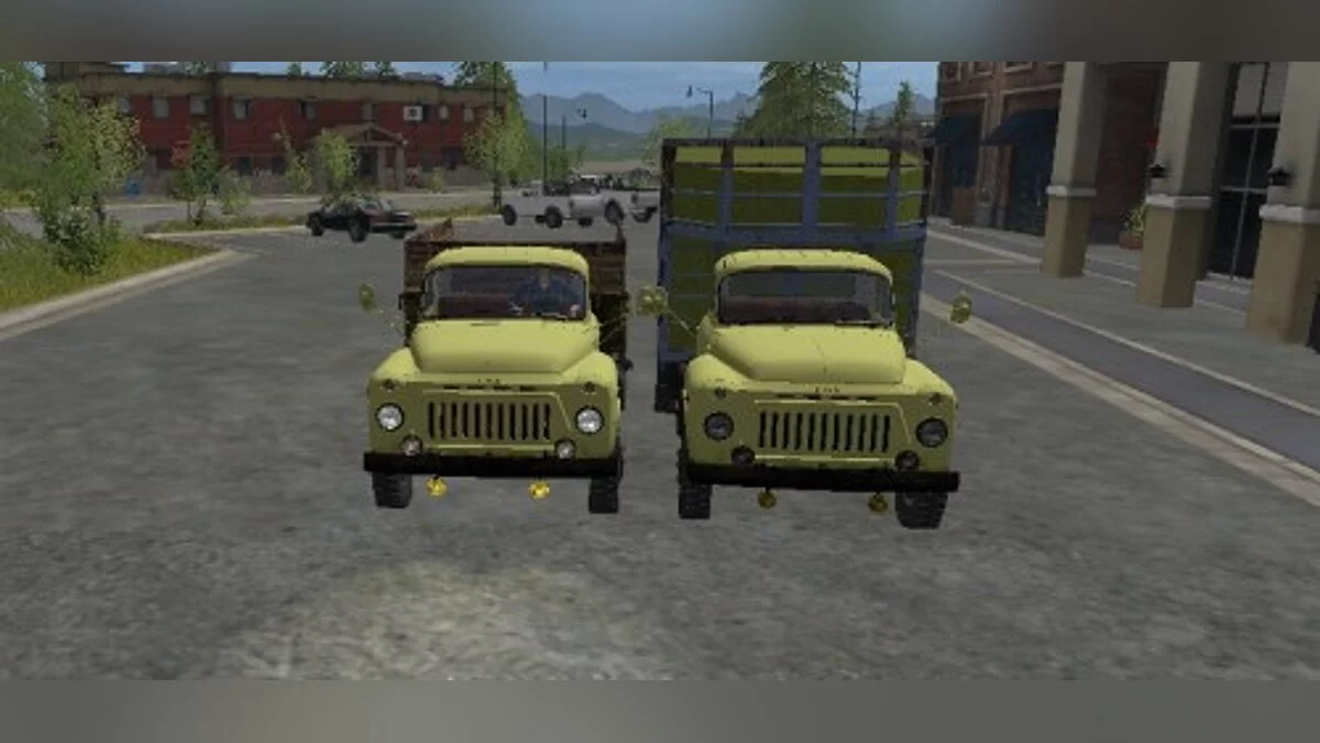 Farming Simulator 17 — Грузовик ГАЗ-52 (жёлтый) [1.0]