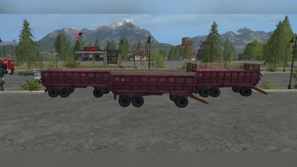 Farming Simulator 17 — Прицеп самосвальный ПСТБ-17 [1.0]