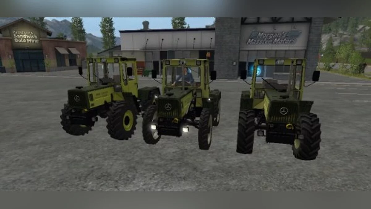 Farming Simulator 17 — Трактор Mercedes-Benz Trac 1100 [2.0]