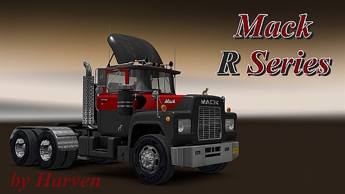 American Truck Simulator — Грузовик Mack R Series 1.4 [1.35] (обновление от 11 июня)