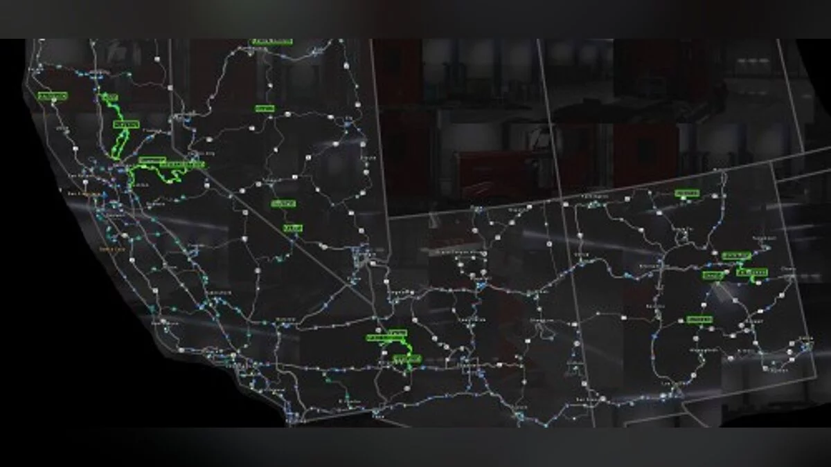 American Truck Simulator — Новые города и дороги (обновление от 10 июня) [2.6] [ATS] [1.35.x]