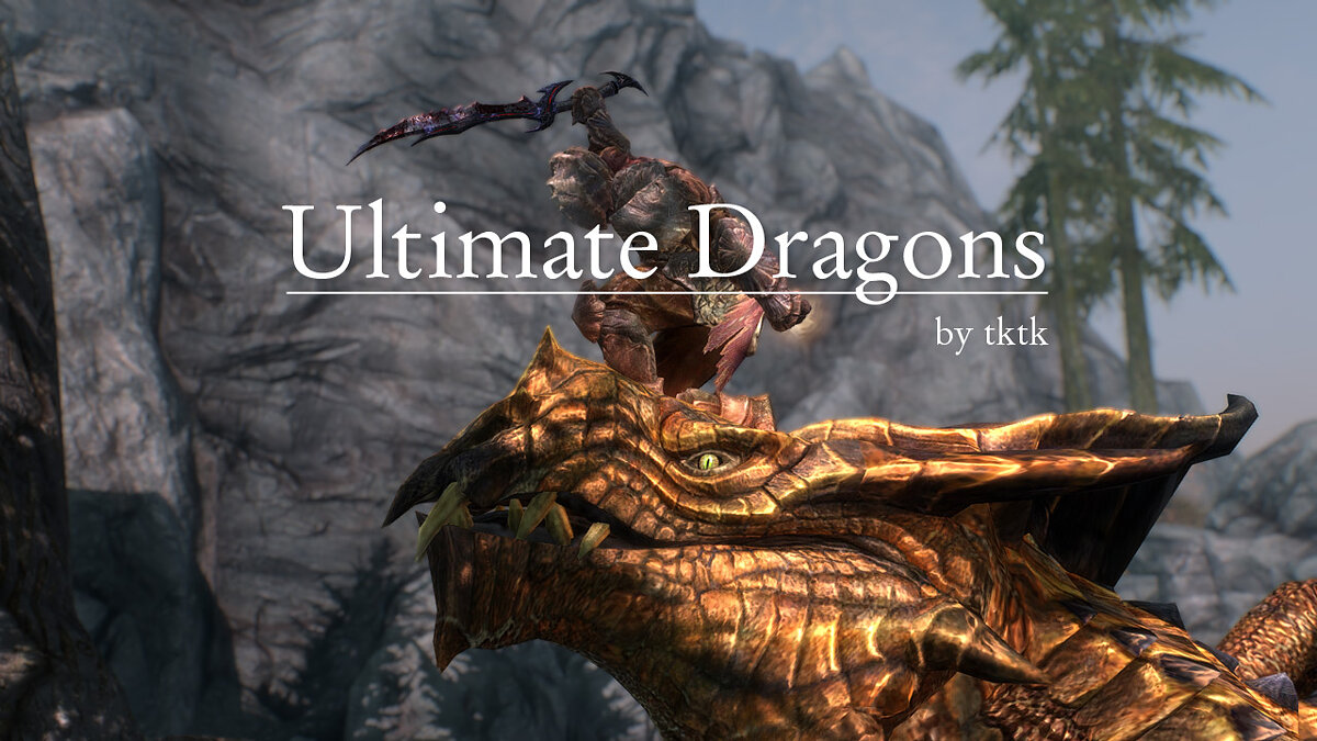 Elder Scrolls 5: Skyrim Special Edition — Ultimate Dragons – улучшение  драконов / Геймплей / Моды и скины