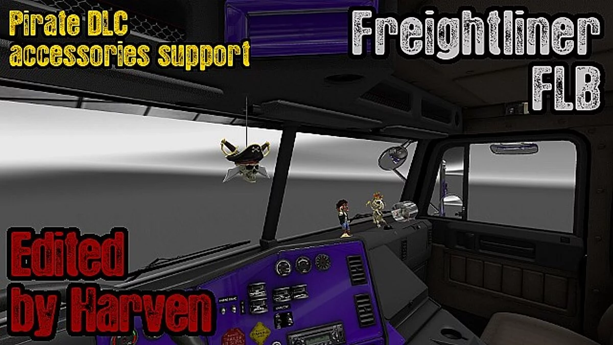 Euro Truck Simulator 2 — Дополнительный контент для Freightliner FLB v2.0.6 