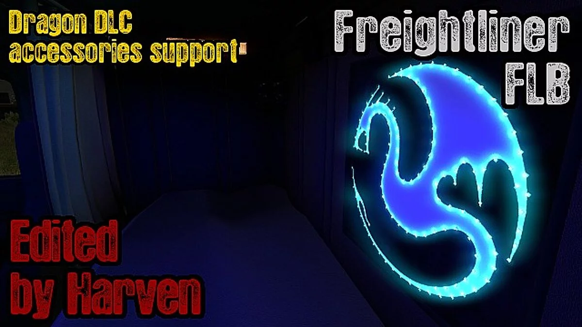 Euro Truck Simulator 2 — Дополнительный контент для Freightliner FLB v2.0.6 