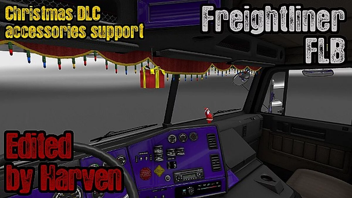 Euro Truck Simulator 2 — Дополнительный контент для Freightliner FLB v2.0.6 