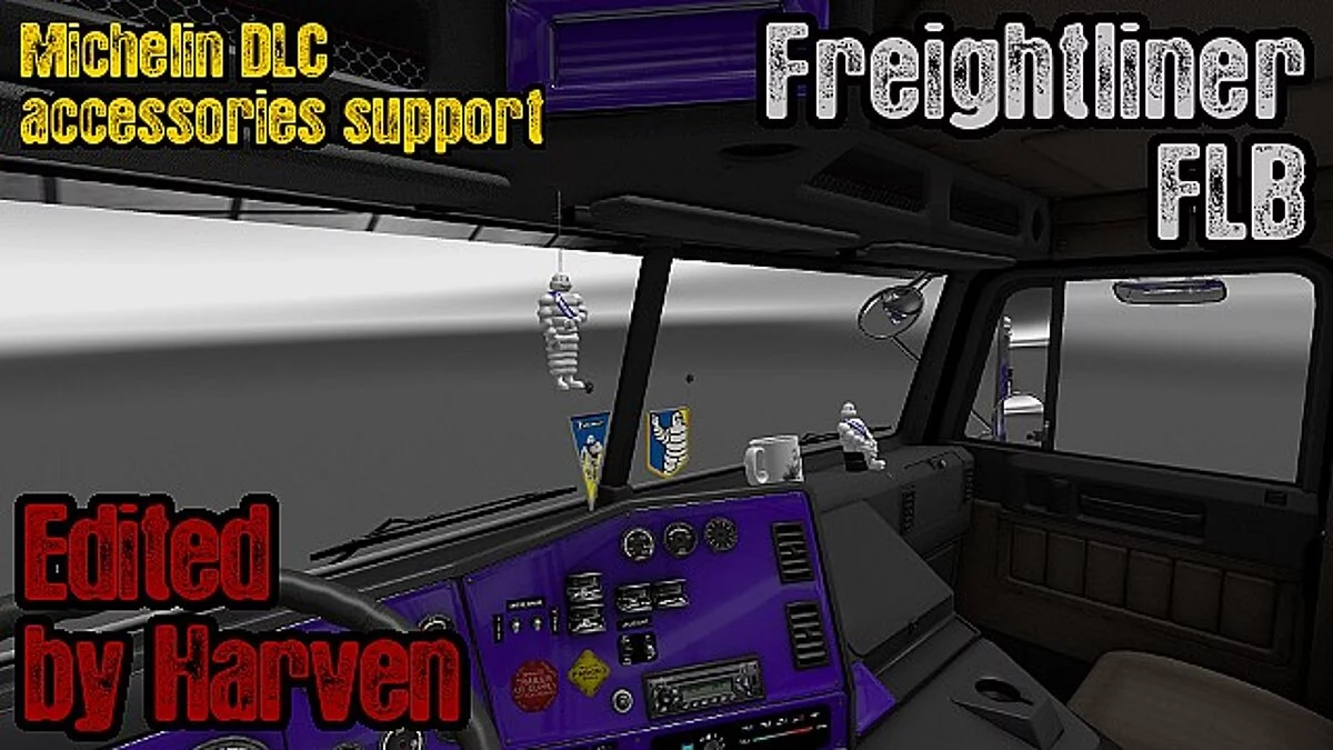 Euro Truck Simulator 2 — Дополнительный контент для Freightliner FLB v2.0.6 