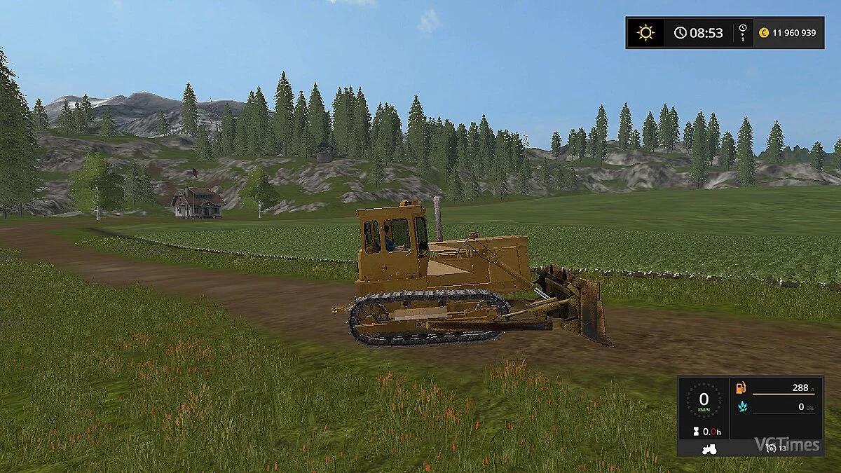 Farming Simulator 17 — ЧТЗ Т-170 V1.3.1