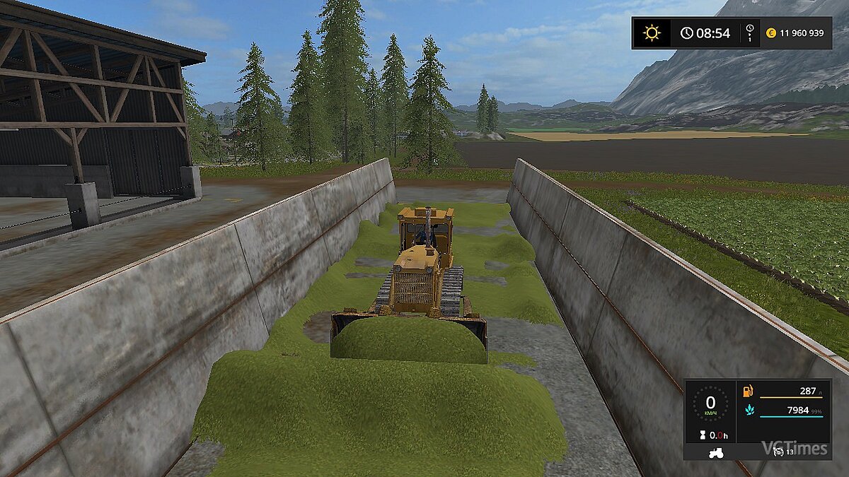 Farming Simulator 17 — ЧТЗ Т-170 V1.3.1
