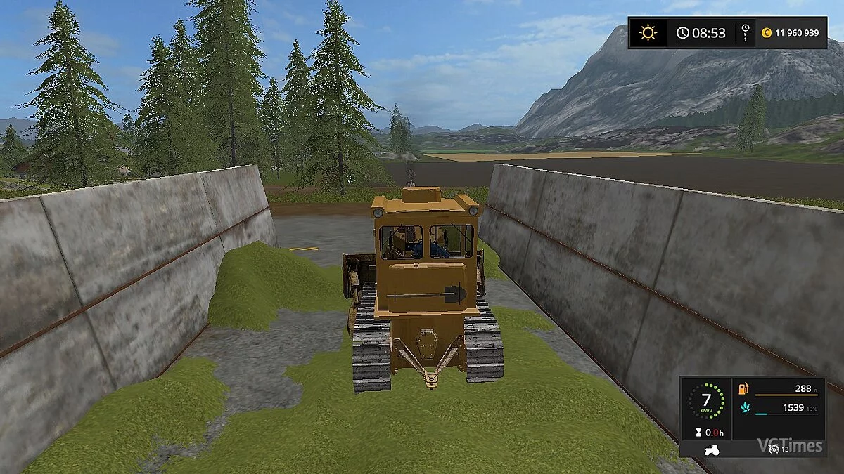 Farming Simulator 17 — ЧТЗ Т-170 V1.3.1