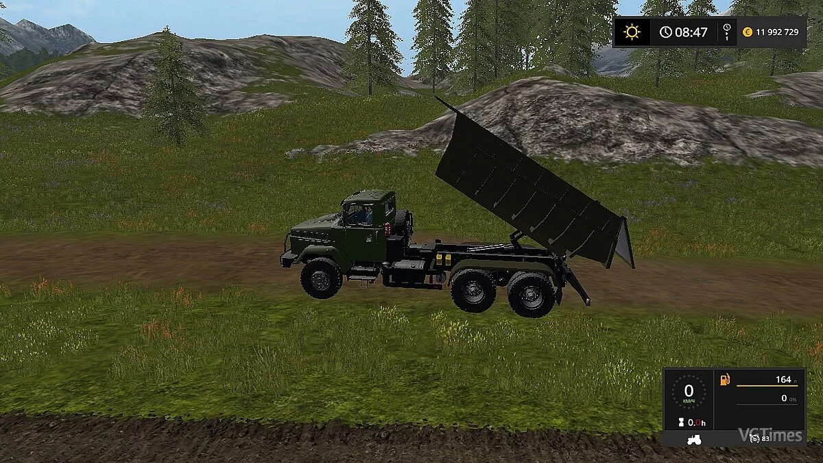 Farming Simulator 17 — КРАЗ-65055 v1.0.0.1