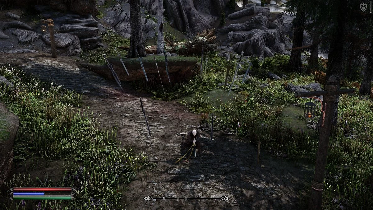 Elder Scrolls 5: Skyrim Special Edition — Заклинание на дождь из клинков