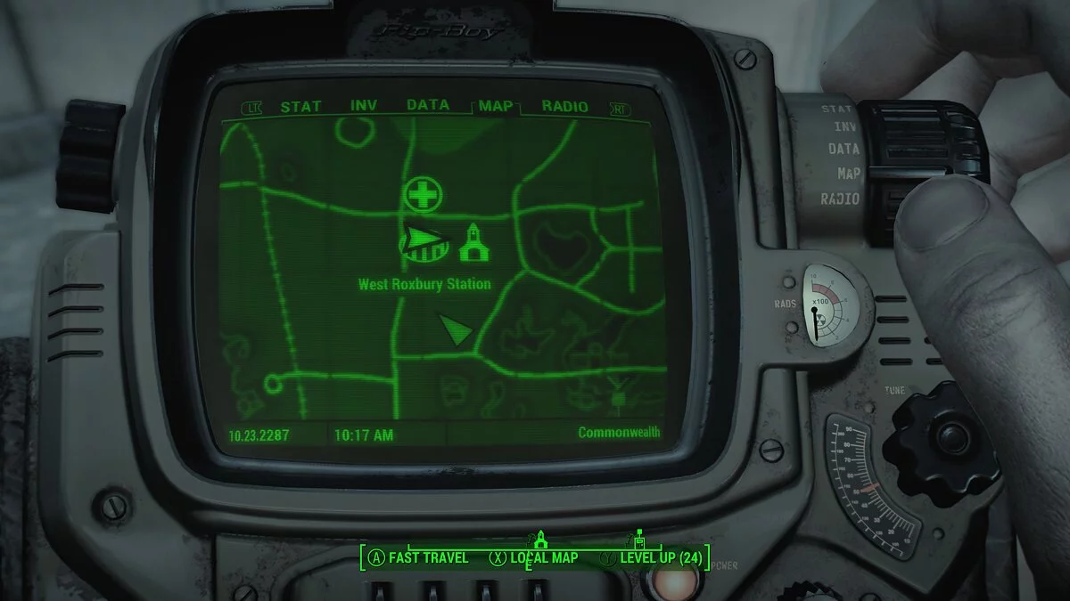 Fallout 4 — Станция метро у Убежища 88
