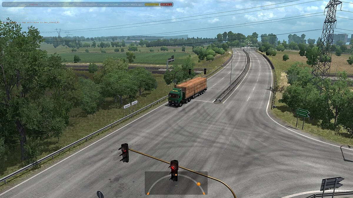 Euro Truck Simulator 2 — Свободная камера для всех грузовиков Европы