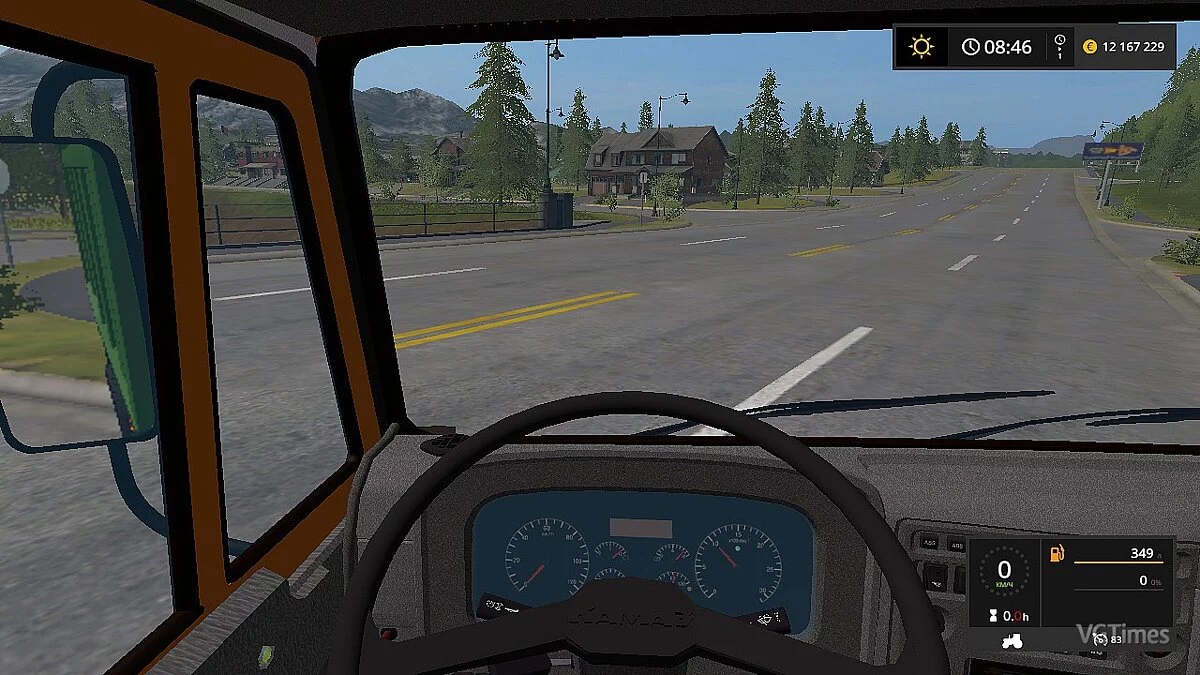 Farming Simulator 17 — Грузовик КАМАЗ 65115 [1.0]