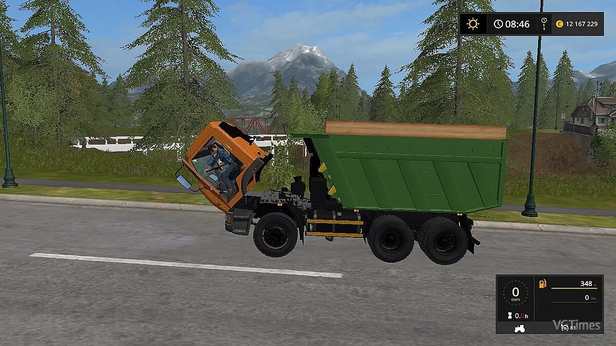 Farming Simulator 17 — Грузовик КАМАЗ 65115 [1.0]