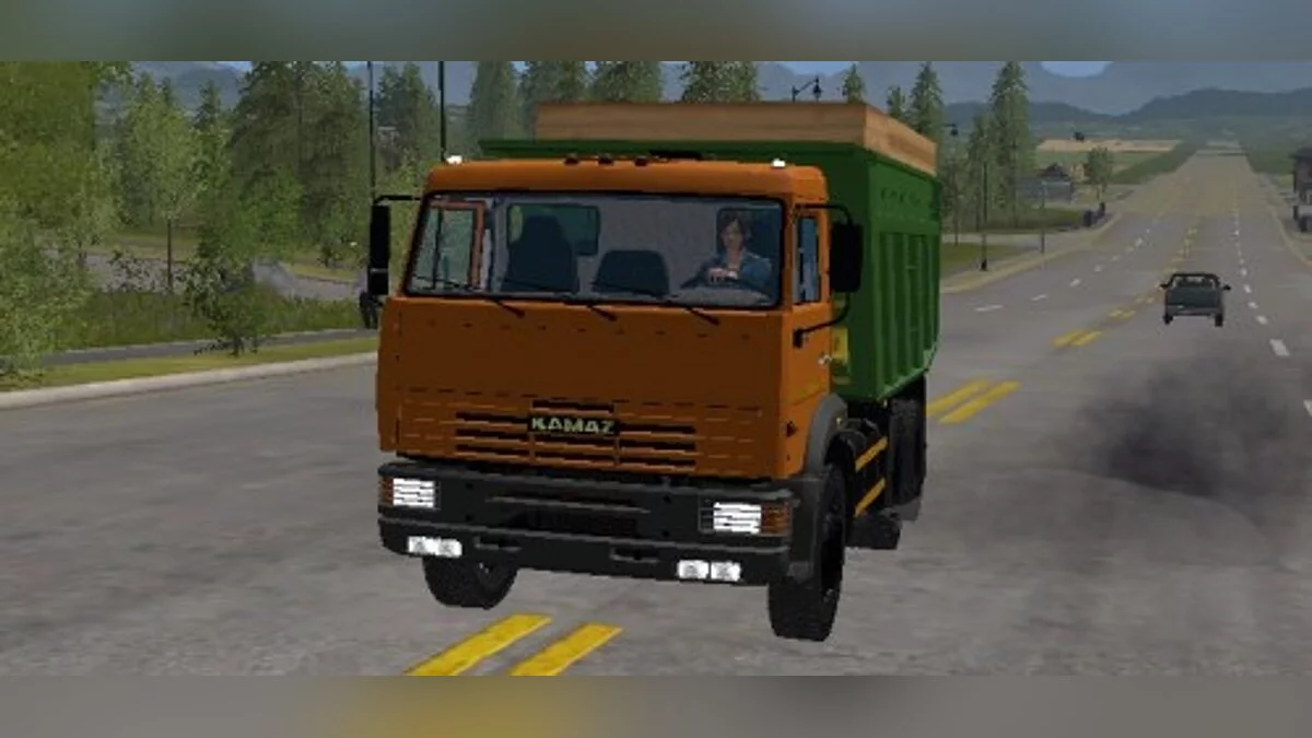 Farming Simulator 17 — Грузовик КАМАЗ 65115 [1.0]