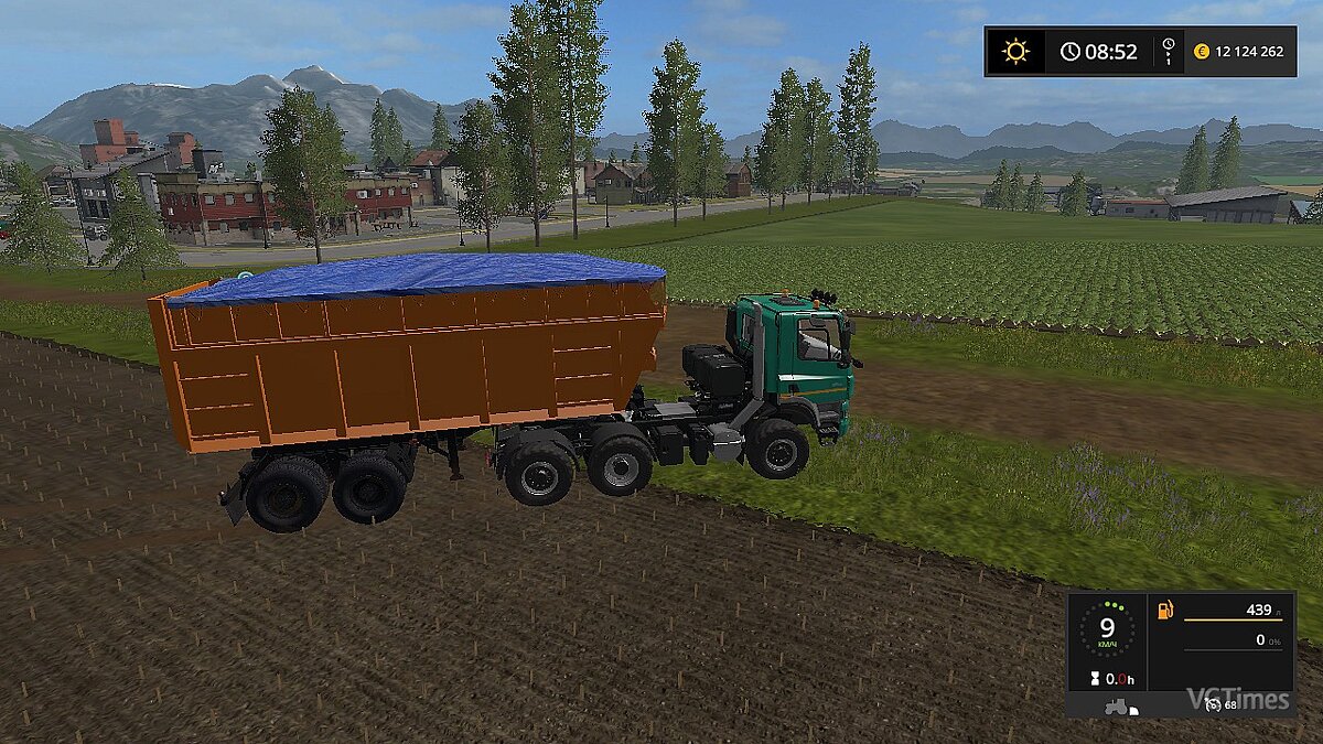 Farming Simulator 17 — Полуприцеп МАЗ-950600-030 [1.1.1]