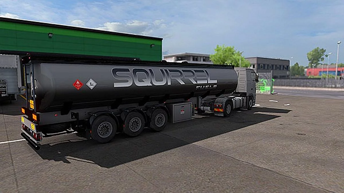 American Truck Simulator — Топливные танкеры MAMMUT в трафик [1.35.x]