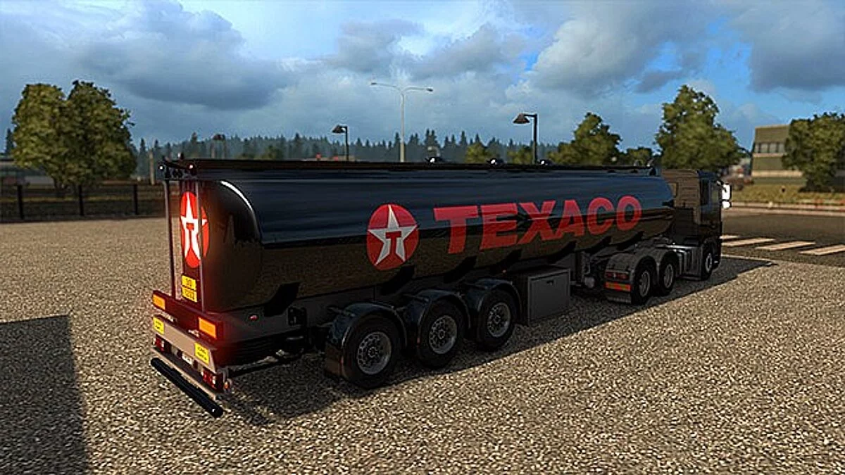 American Truck Simulator — Топливные танкеры MAMMUT в трафик [1.35.x]