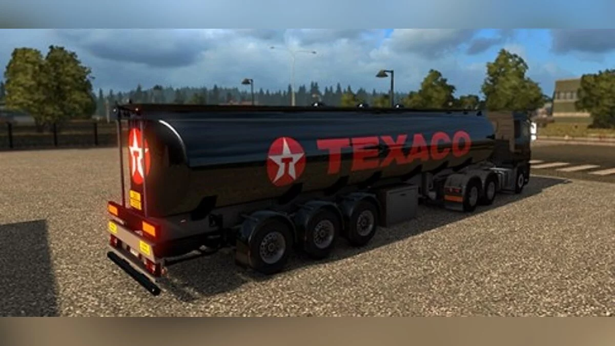 American Truck Simulator — Топливные танкеры MAMMUT в трафик [1.35.x]