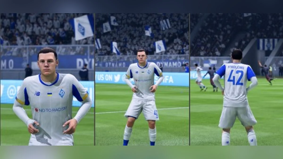 FIFA 19 — Домашняя форма Динамо Киев на сезон 19-20 [1.0]